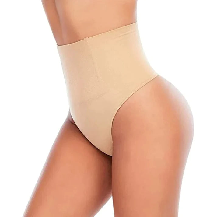 SlimCurve - Nahtloser hoher Taillenslip für einen straffen Bauch